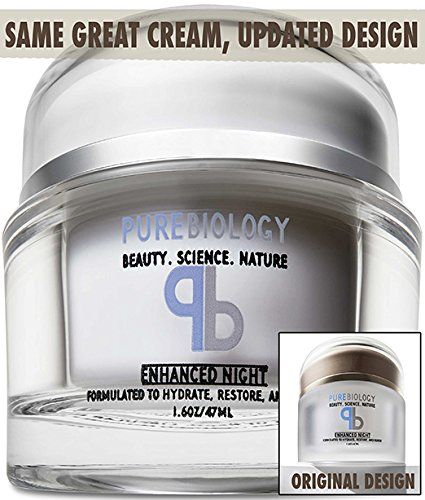 pure biology anti aging night cream